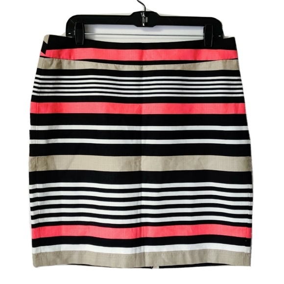 J. Crew Dresses & Skirts - BANANA REPUBLIC Striped Pencil Skirt size 12